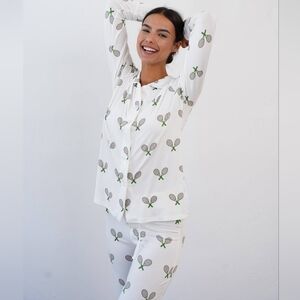 Toss Designs Tennis Racket Pajama Pants
